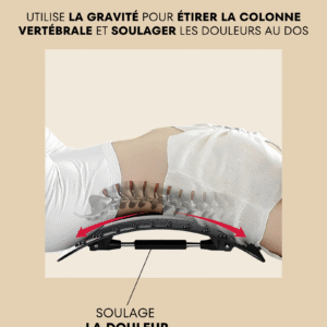 Civière Lombaire Pro – Masseur de Dos & Soulagement Lombaire