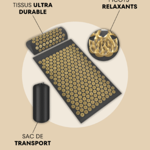 Tapis d’Acupression Shiatsu
